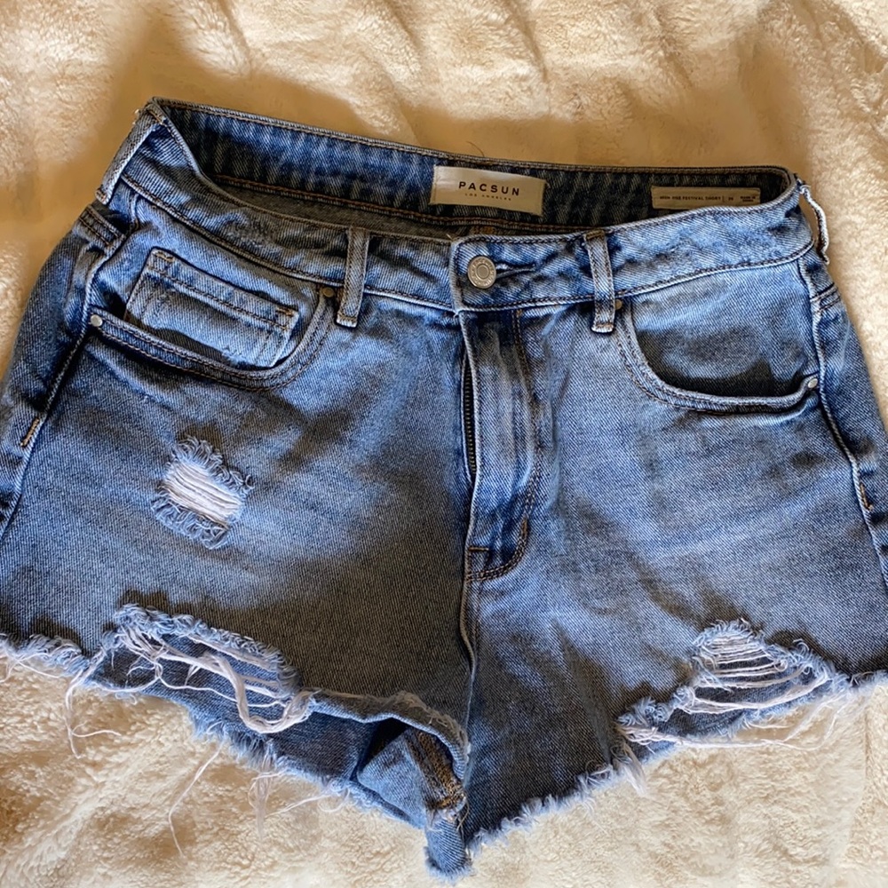 3 pairs Pacsun high rise shorts 29 dif colors